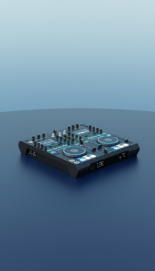 4-Channel Hybrid DJ Mixer